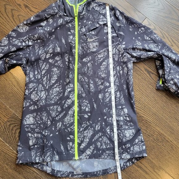 Nike Windbreaker Tree Branch Pattern Full Zip Jacket - Picture 8 of 10